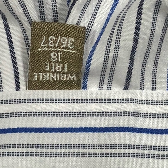 VAN HEUSEN fitted shirt long sleeve 18 36/37 - Picture 7 of 8